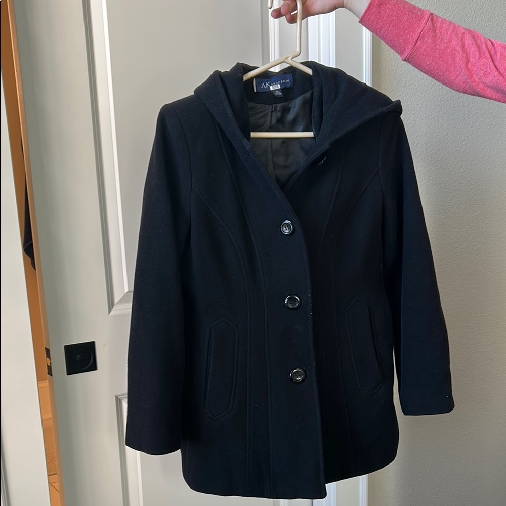 Women's Black Hooded Jacket